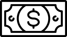 Dollar Bill Laser Cut Svg File, Free Vectors File